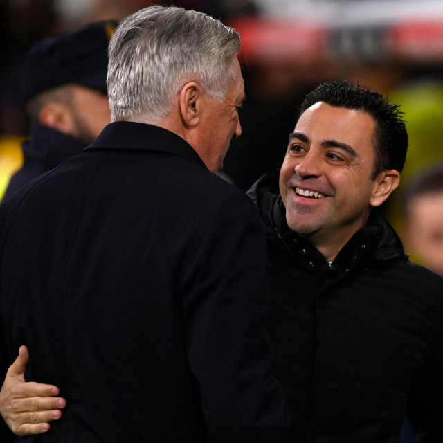 Carlo Ancelotti i Xavi