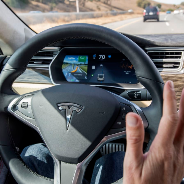 &lt;p&gt;Tesla Autopilot&lt;/p&gt;