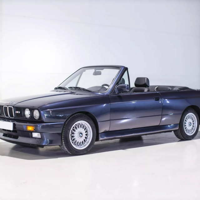 &lt;p&gt;1989. BMW M3 Cabrio&lt;/p&gt;