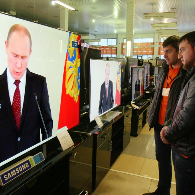 Televizijsko obraćanje Vladimira Putina, ilustrativna fotografija