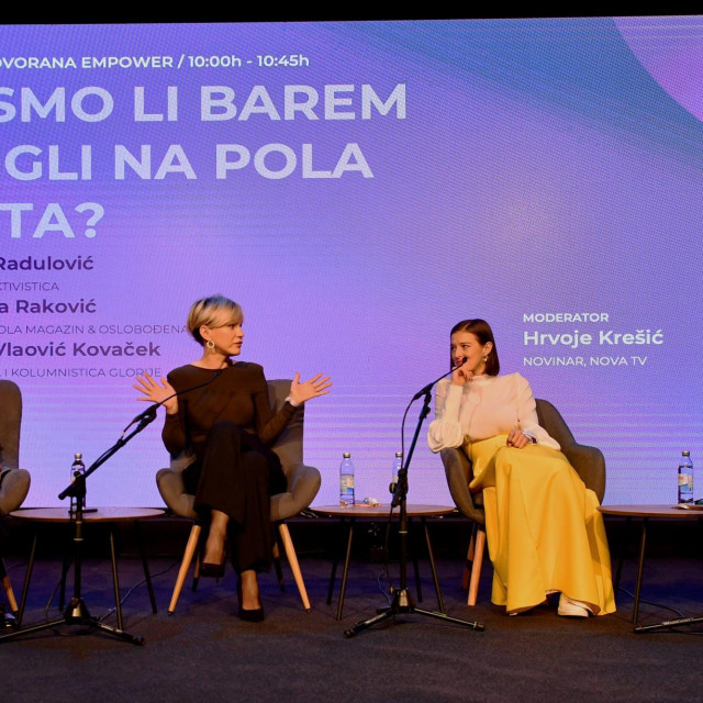 &lt;p&gt;Milana Vlaović Kovaček, Brankica Raković, Milena Radulović i moderator Hrvoje Krešić&lt;br&gt;
 &lt;/p&gt;
