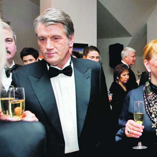 Viktor Juščenko sa suprugom Katerinom