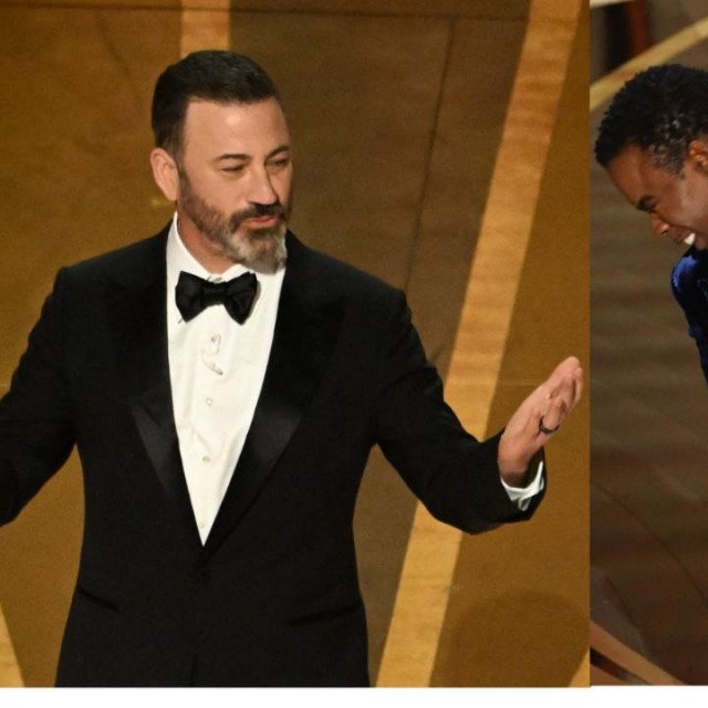 &lt;p&gt;Jimmy Kimmel na Oscarima sinoć i Will Smith lani&lt;/p&gt;