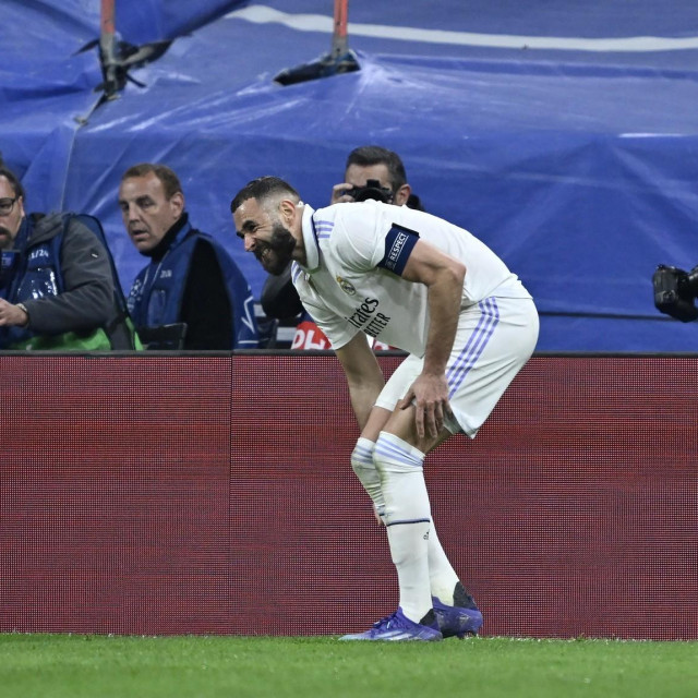 Karim Benzema u trenucima bolova