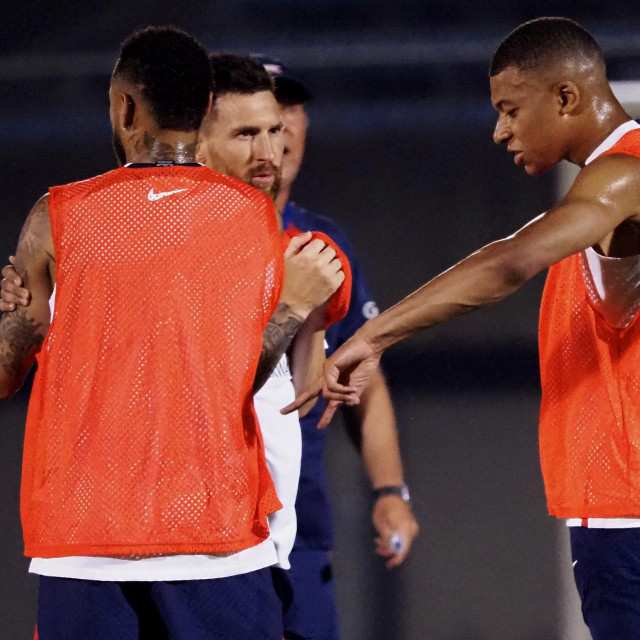 &lt;p&gt;Lionel Messi na treningu PSG-a&lt;/p&gt;
