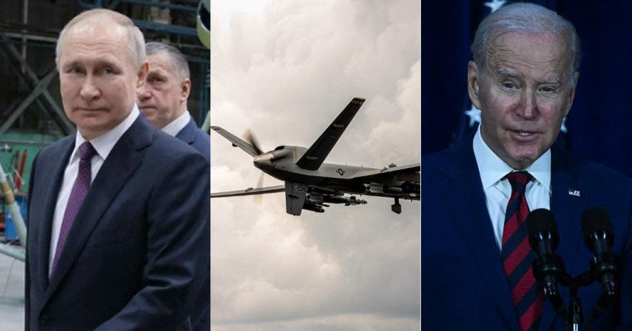 Američki dronovi ponovno nad Crnim morem; Biden pohvalio nalog za Putinovim uhićenjem