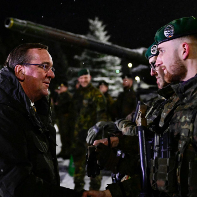 &lt;p&gt;Njemački ministar obrane Boris Pistorius u posjeti trupama &lt;/p&gt;