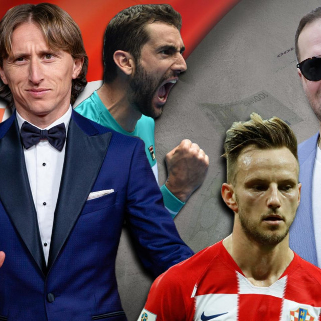&lt;p&gt;Luka Modrić, Marin Čilić, Ivan Rakitić, Ante Delija i Bojan Bogdanović&lt;/p&gt;