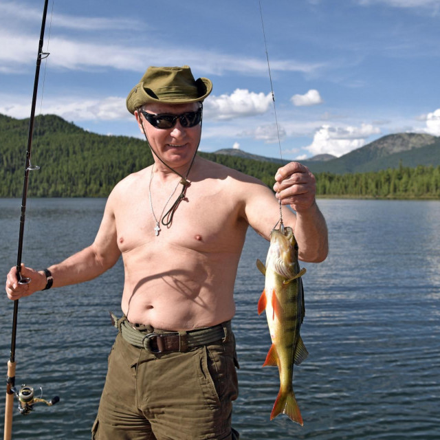 &lt;p&gt;Vladimir Putin na ribičiji u Sibiru&lt;/p&gt;