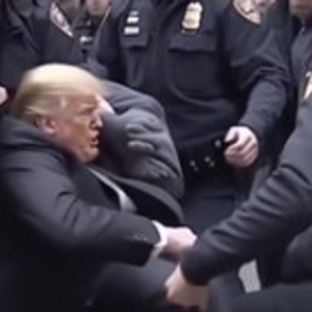 &lt;p&gt;Lažna fotografija uhićenja Donalda Trumpa&lt;/p&gt;