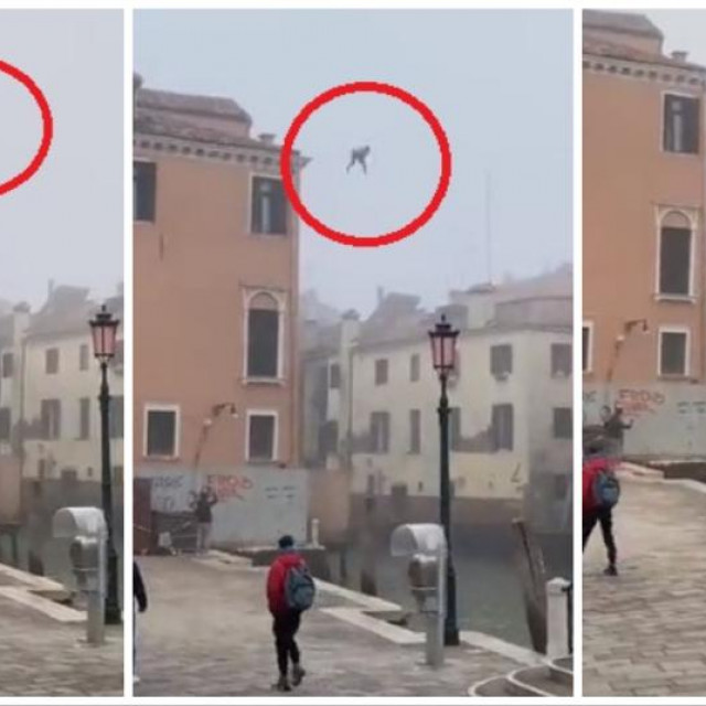 &lt;p&gt;Mladić je sa zgrade visoke oko 10 metara skočio u venecijanski kanal&lt;/p&gt;