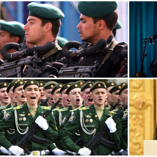 &lt;p&gt;Iranska vojska, Ali Khamenei, ruska vojska, Vladimir Putin&lt;/p&gt;