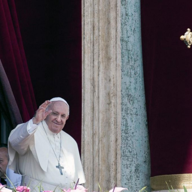 &lt;p&gt;Papa Franjo na Uskrs 2022.&lt;/p&gt;