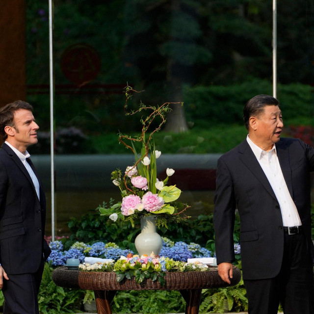 &lt;p&gt;Xi Jinping i Emmanuel Macron&lt;/p&gt;