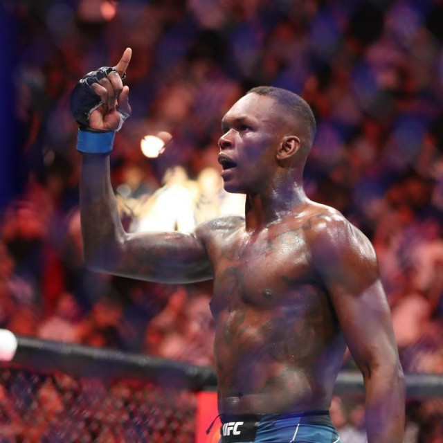 &lt;p&gt;April 8, 2023, Miami, FL, Miami, Florida, United States: MIAMI, FLORIDA - APRIL 8: Israel Adesanya celebrates his victory over Alex Pereira in their middleweight fight during the UFC 287 event at Kaseya Center on April 8, 2023 in Miami, FL, United States.,Image: 768176219, License: Rights-managed, Restrictions:, Model Release: no, Credit line: Alejandro Salazar/Zuma Press/Profimedia&lt;/p&gt;