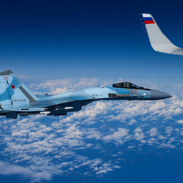 &lt;p&gt;Ruski borbeni zrakoplov Su-27&lt;/p&gt;