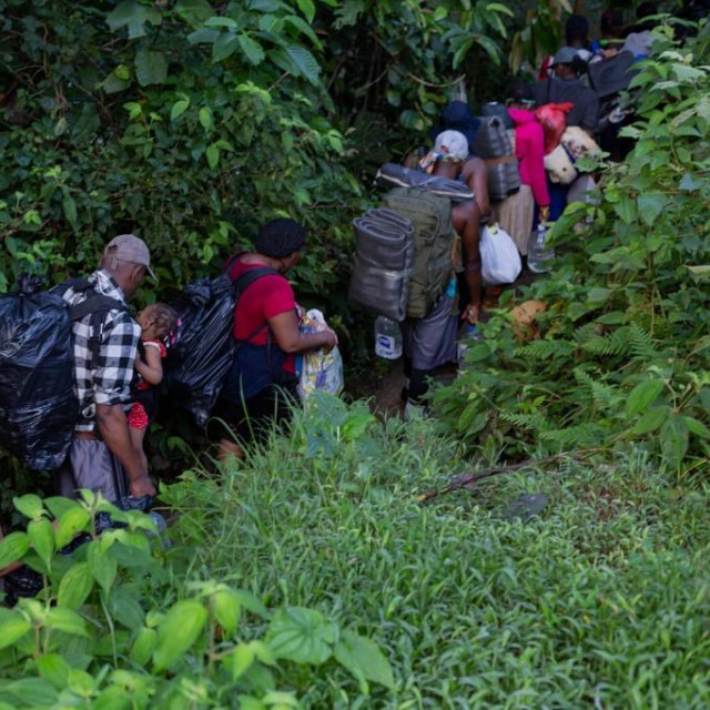 Migranti u džungli Darien