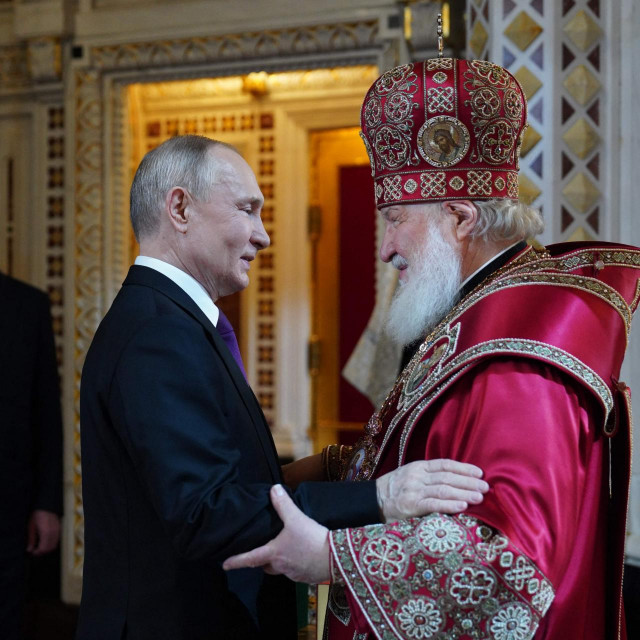 &lt;p&gt;Vladimir Putin i patrijarh Kiril&lt;/p&gt;