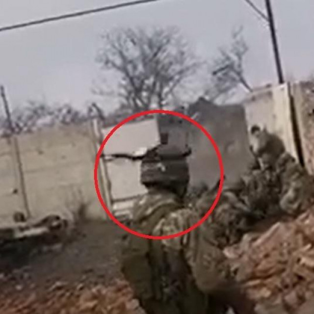 Ruski vojnik pogođen u glavu