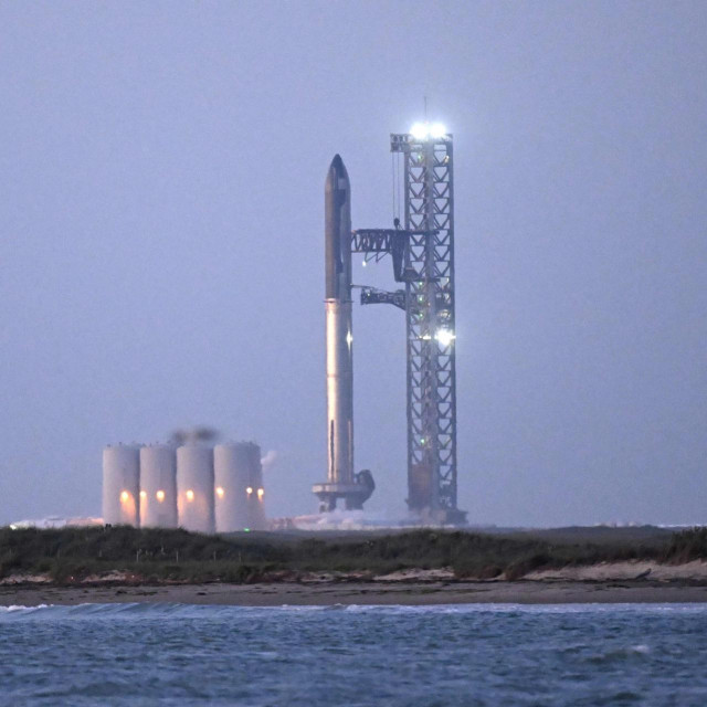 &lt;p&gt;SpaceX Starship u Teksasu uoči polijetanja&lt;/p&gt;