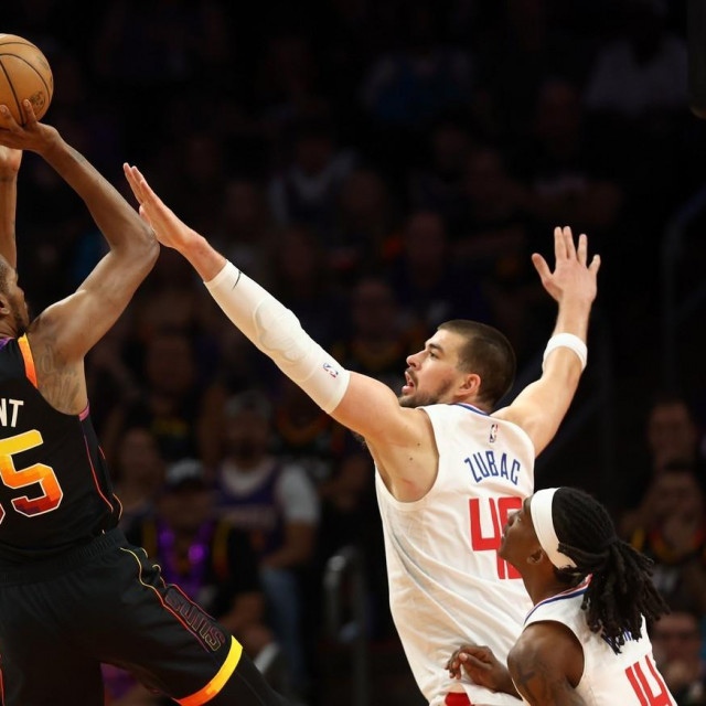 &lt;p&gt;Kevin Durant i Ivica Zubac&lt;/p&gt;