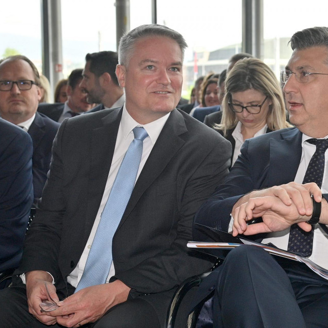 &lt;p&gt;Glavni tajnik OECD-a Mathias Cormann i Andrej Plenković&lt;/p&gt;