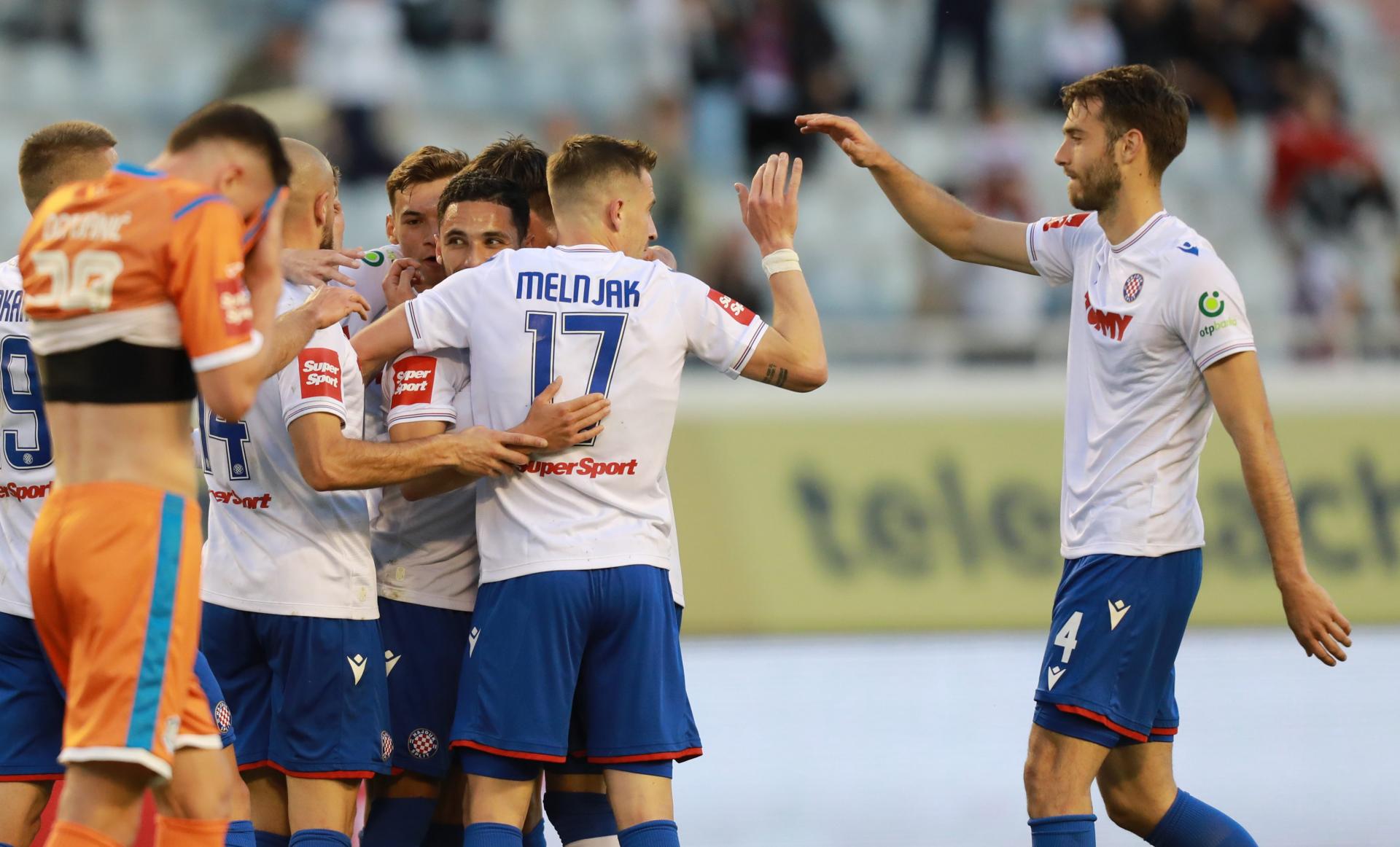 VARAŽDIN - HAJDUK 1:2 Hajduk nakon drame nastavio savršeni niz u