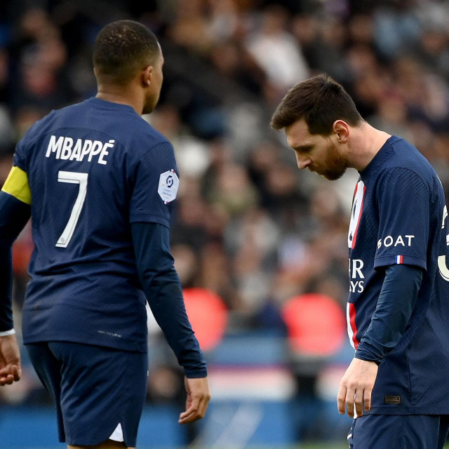 Kylian Mbappé i Lionel Messi