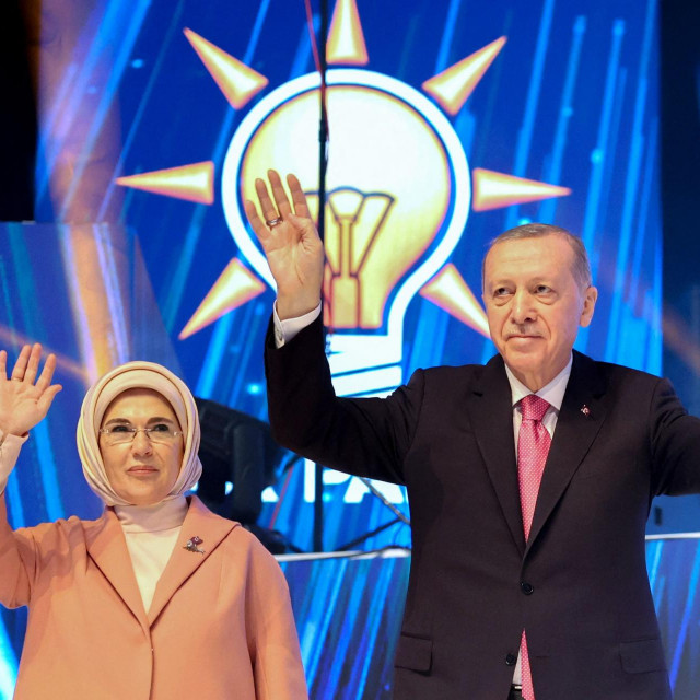 Recep Tayyip Erdogan i Emine Erdogan