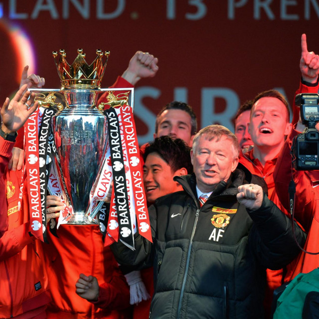 Zadnji naslov prvaka Man. United je osvojio 2013. s Fergusonom na klupi