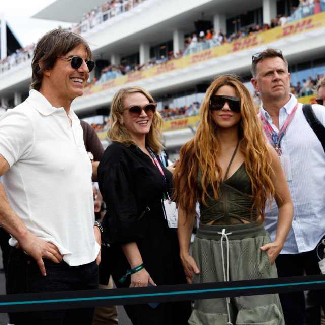 &lt;p&gt;Tom Cruise i Shakira na utrci Formule 1 u Miamiju&lt;/p&gt;