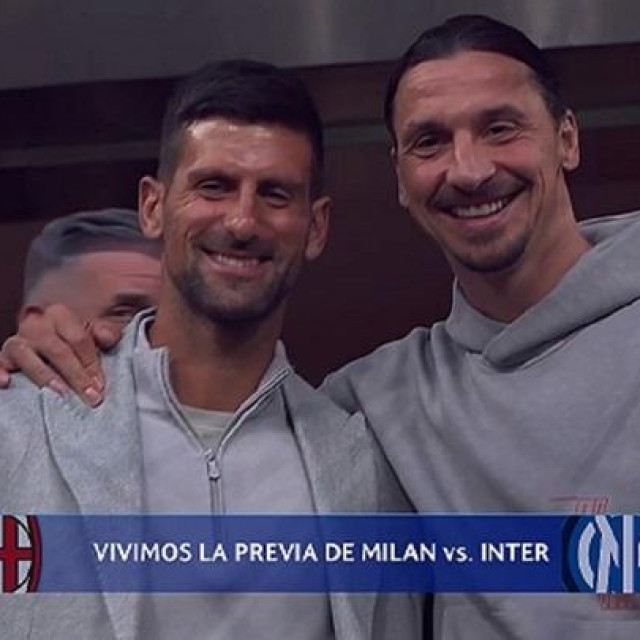 &lt;p&gt;Novak Đoković i Zlatan Ibrahimović&lt;/p&gt;