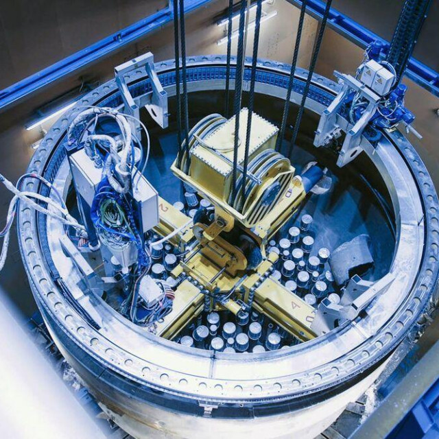 &lt;p&gt;Donji dio spremnika reaktora tijekom razgradnje nuklearne elektrane Barsebaeck Kraft AB u Barsebaecku u Švedskoj&lt;/p&gt;