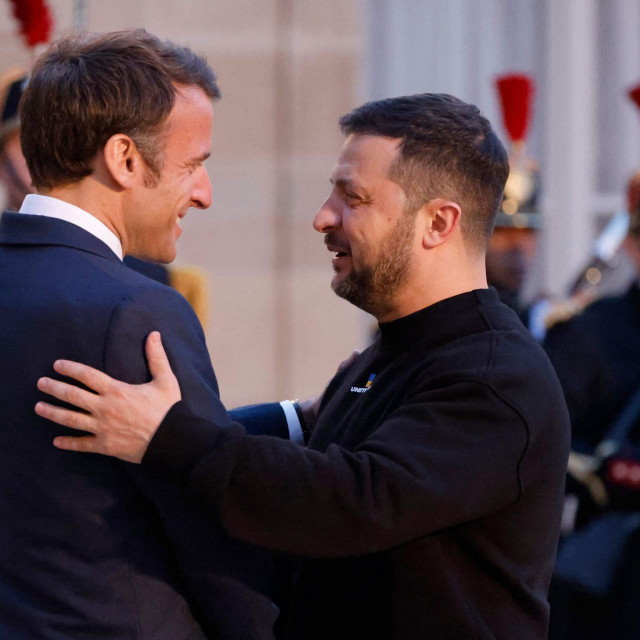 &lt;p&gt;Emmanuel Macron i Volodimir Zelenski&lt;/p&gt;