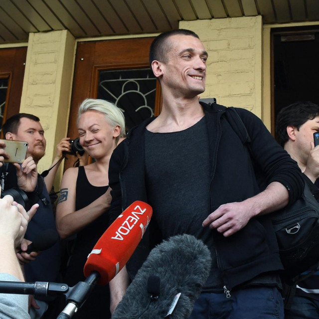 Pyotr Pavlensky već je jednom bio na sudu