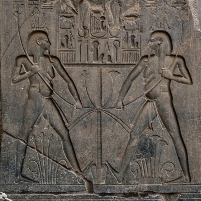 &lt;p&gt;Isklesani reljef u hramu Ramzesa III u Medinet Habu - zbirka odsječenih ruku nakon bitke&lt;/p&gt;