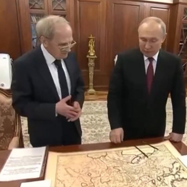 Valerij Zorkin i Vladimir Putin