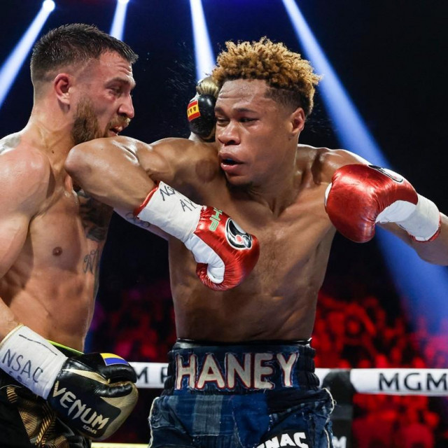 &lt;p&gt;LAS VEGAS, NEVADA - MAY 20: Devin Haney exchanges punches with Vasyl Lomachenko of Ukraine during their undisputed lightweight title bout at MGM Grand Garden Arena on May 20, 2023 in Las Vegas, Nevada. Sarah Stier,Image: 777845663, License: Rights-managed, Restrictions:, Model Release: no, Credit line: Sarah Stier/Getty images/Profimedia&lt;/p&gt;