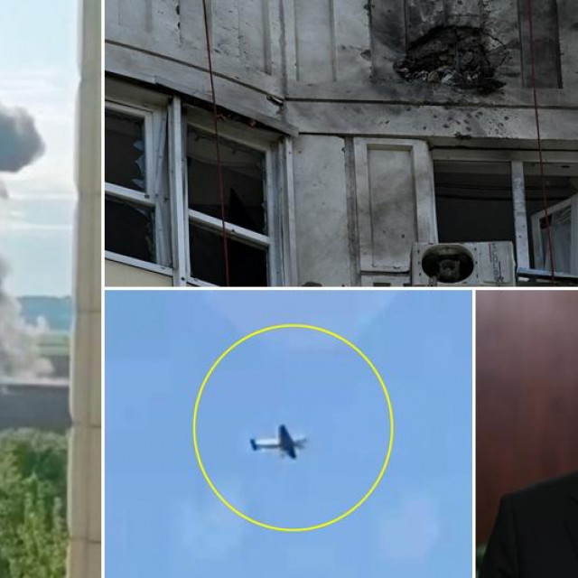 &lt;p&gt;Prizori i posljedice napada dronovima na Moskvu; Vladimir Putin&lt;/p&gt;