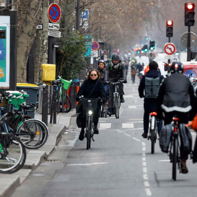 &lt;p&gt;Biciklistička staza u Parizu (ilustracija)&lt;/p&gt;