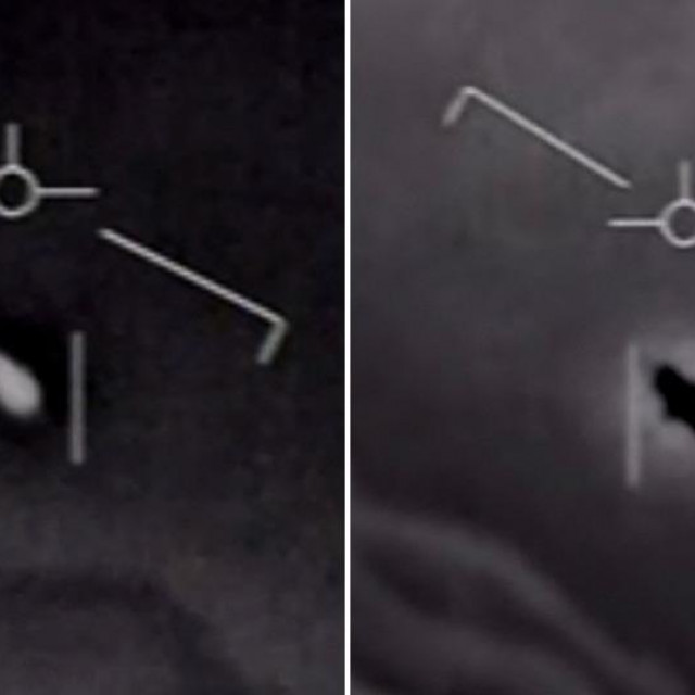 Nepoznati leteći objekti snimljeni iz kokpita borbenih aviona Američke mornarice