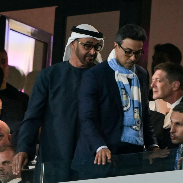Šeik Mansour je s društvom gledao finale Lige prvaka