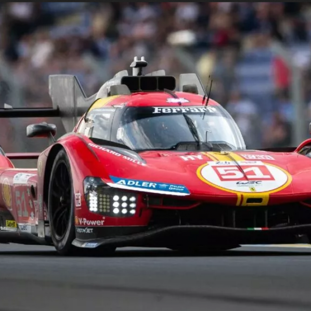 &lt;p&gt;Ferrari, Le Mans 2023., ilustracija&lt;/p&gt;