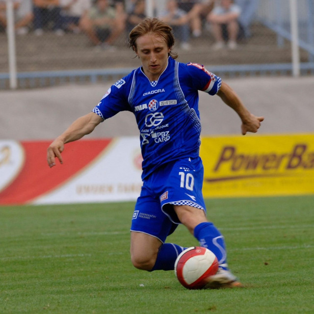 Luka Modrić u dresu Dinama 2007. godine