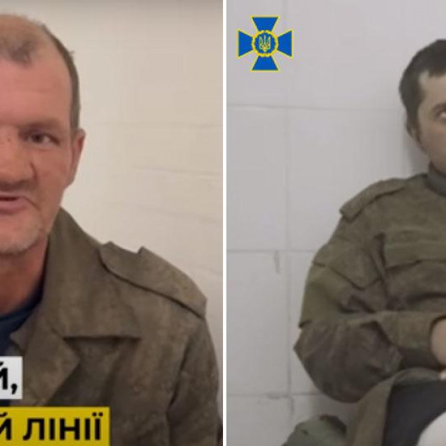 &lt;p&gt;Ruski vojnici koje je zarobila ukrajinska vojska&lt;/p&gt;