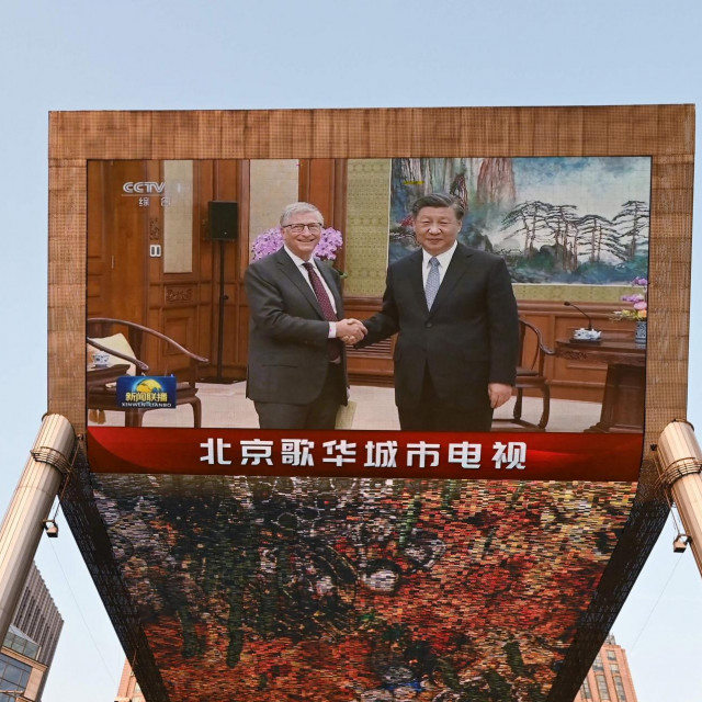 Bill Gates i Xi Jinping