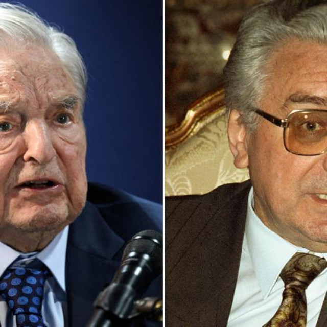 George Soros i Franjo Tuđman