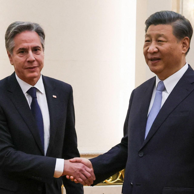 Antony Blinken i Xi Jinping