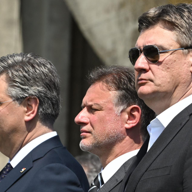 Andrej Plenković, Gordan Jandroković, Zoran Milanović