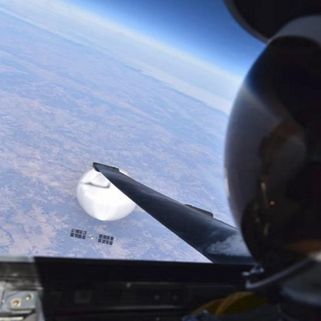 &lt;p&gt;Selfie pilota špijunskog zrakoplova s kineskim balonom&lt;/p&gt;
